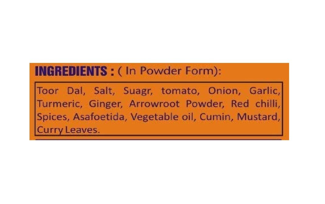 Hem's Instant Dal Fry Mix    Box  160 grams